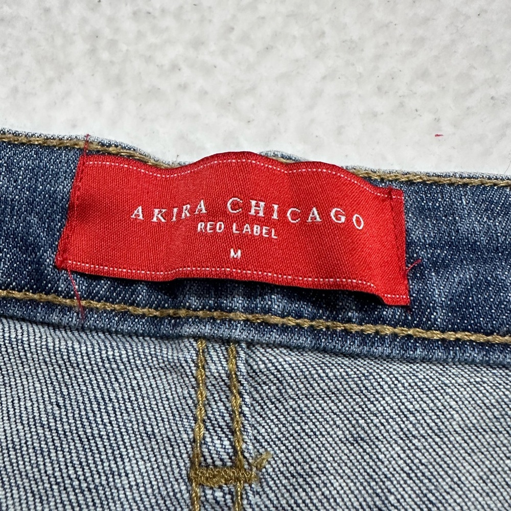 Akira Ombre Denim Women Shorts - Picture 6 of 10